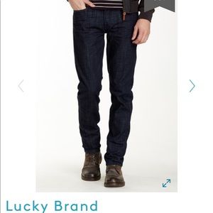 Lucky brand men’s 33x30 dark jeans